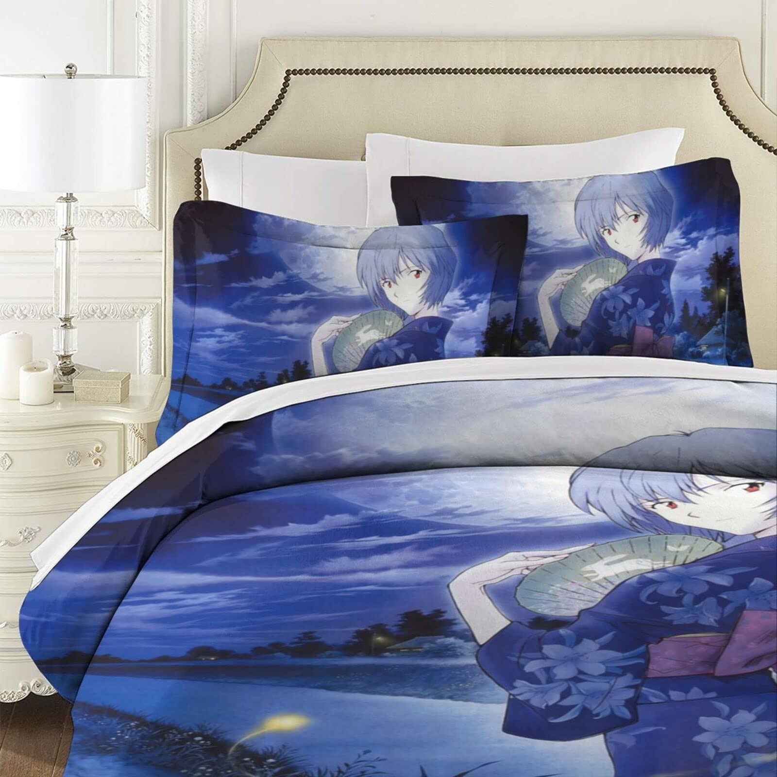 Amazon｜新世紀エヴァンゲリオン Eva Nerv 綾波レイ 寝具カバーセット